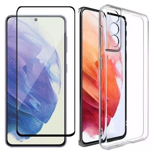 Samsung S20/S21/S23/S24/S25 FE Pachet Husa Silicon + Folie Sticla 6D