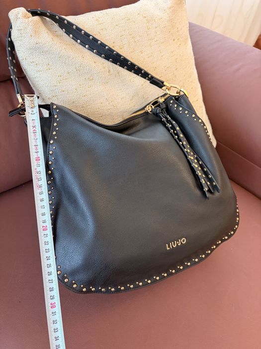 Liu Jo оригинална  дамска кожена чанта като нова със dust bag
