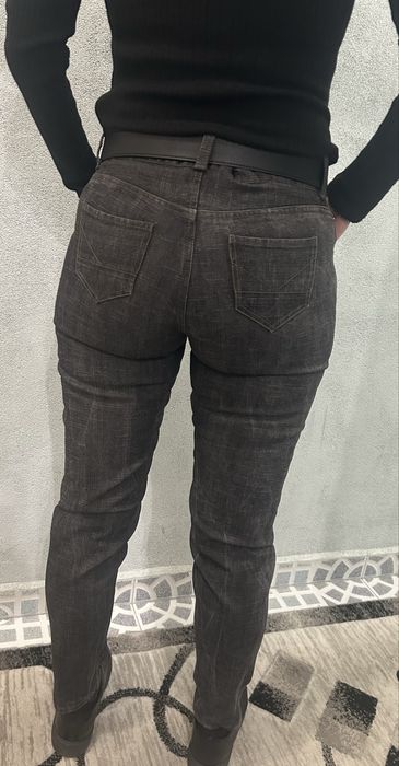 Сиви дамски дънки