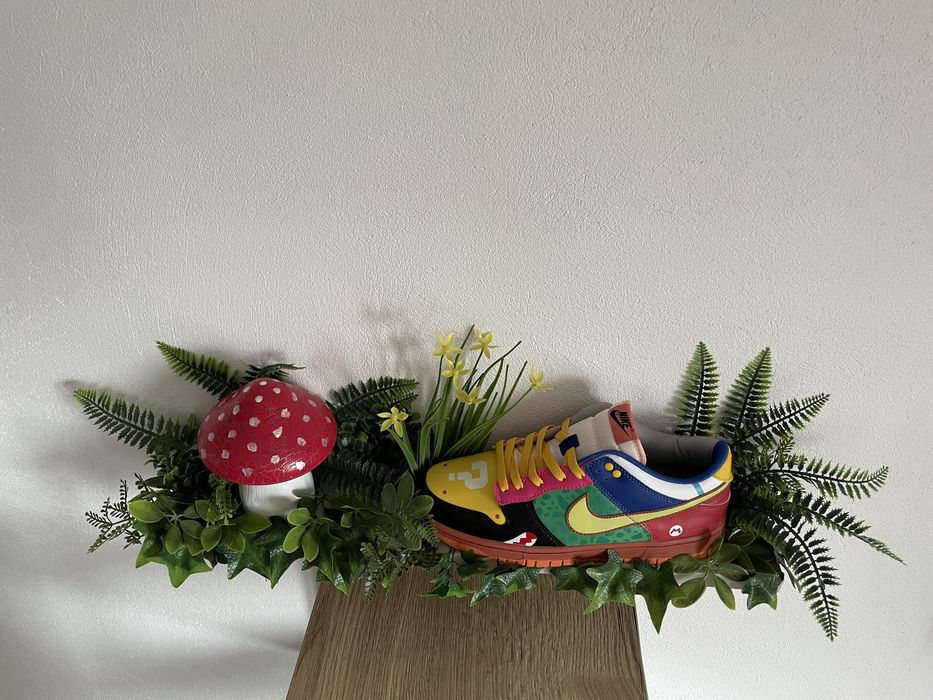 Nike Sb Dunk Low What The Mario