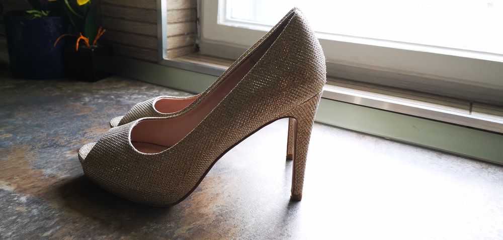 Pantofi toc ocazie, nunta, botez