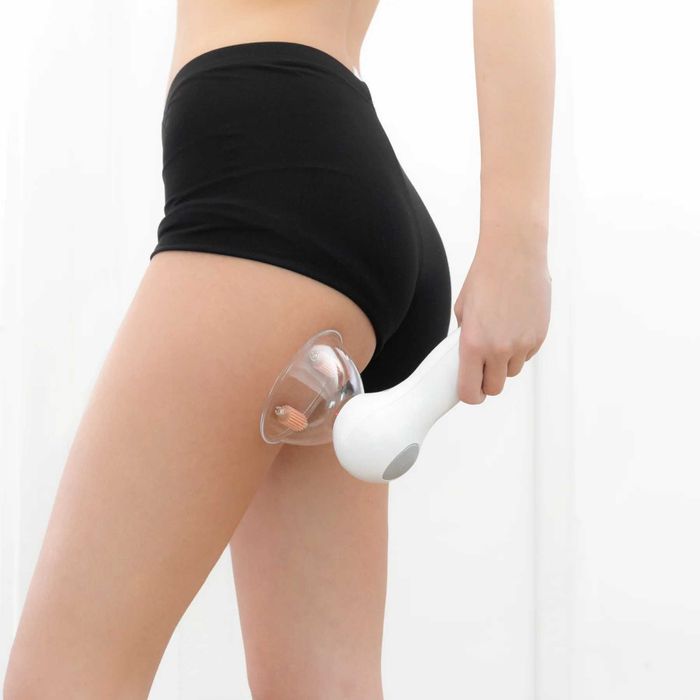 Aparat anticelulitic masaj prin vacuum cu 2 capete reincarcabil USB