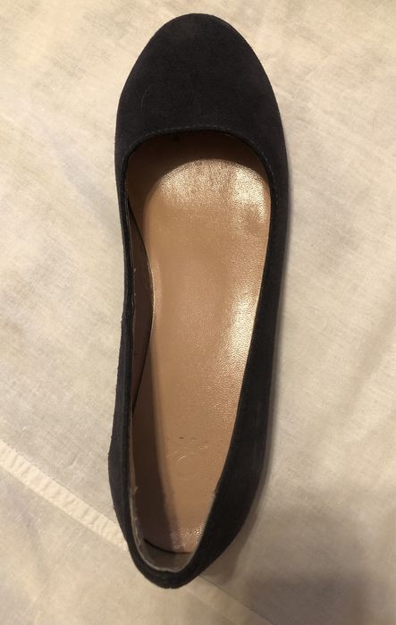 Туфли замшевые