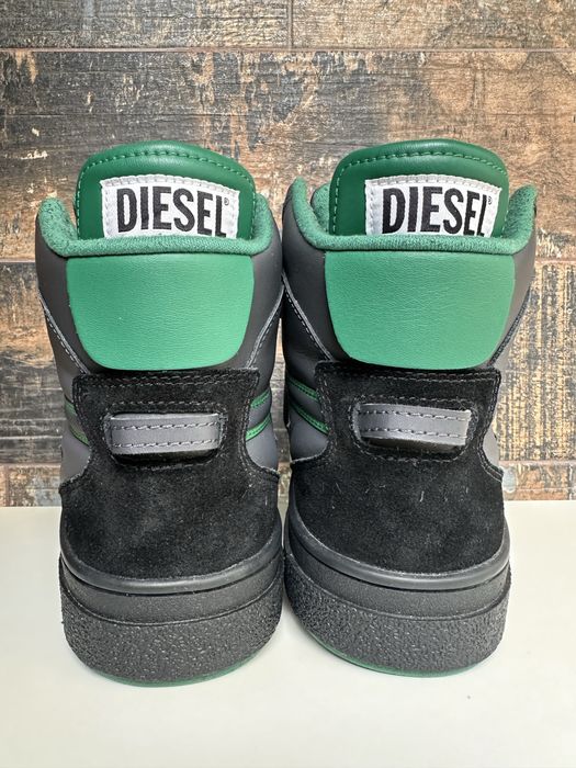 Diesel S-Ukiyo Mid X ( asphalt/verdant green ) sneakers inalt