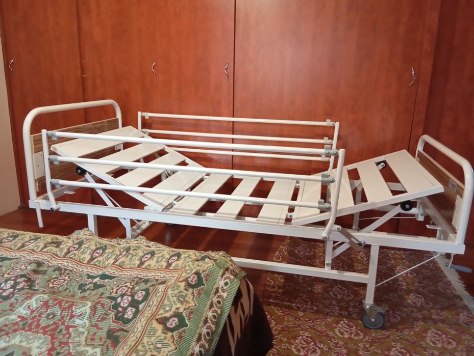 Pat mobil cu poziționare mecanica