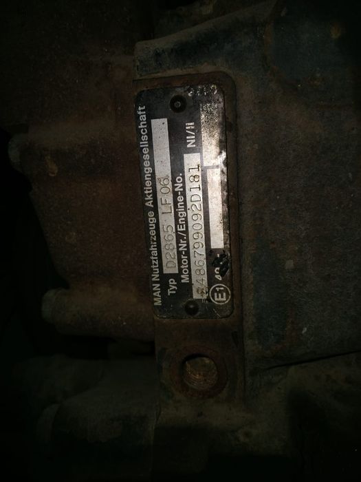 Двигатель MAN(МАН) 2865