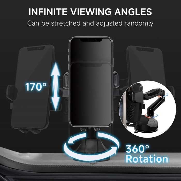 Стойка за телефон Automat, За кола, каравана и др, Универсална