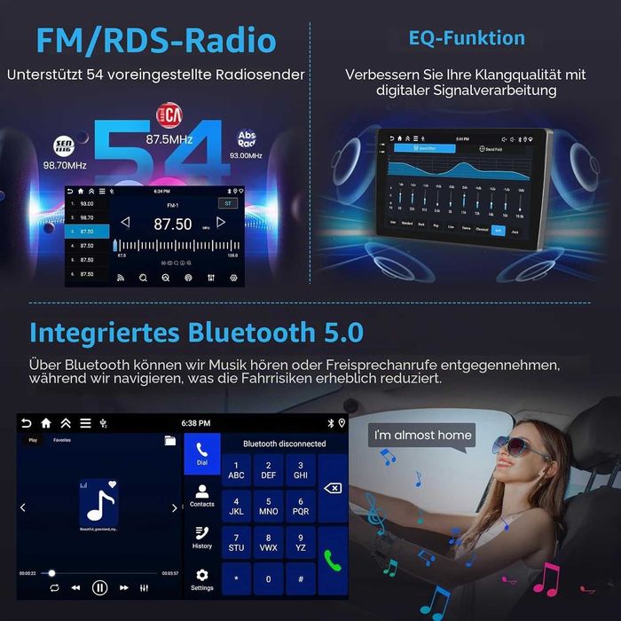 Мултимедия Android 15 за Hyundai i30 2006–2011, 9", 4/64 GB