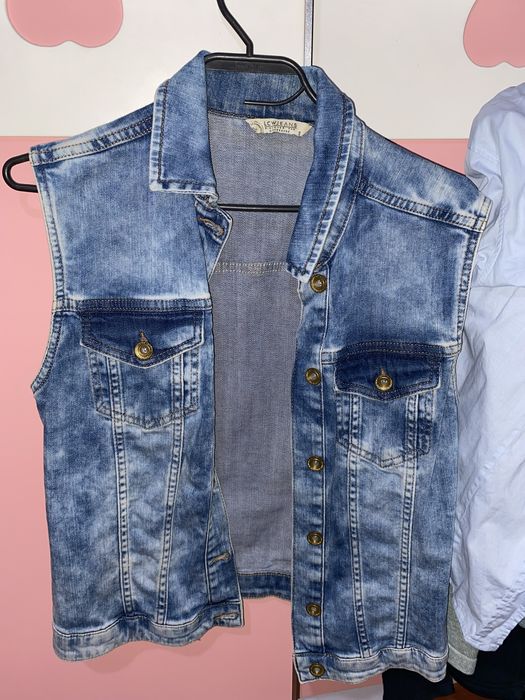 Дамски дънкови елеци