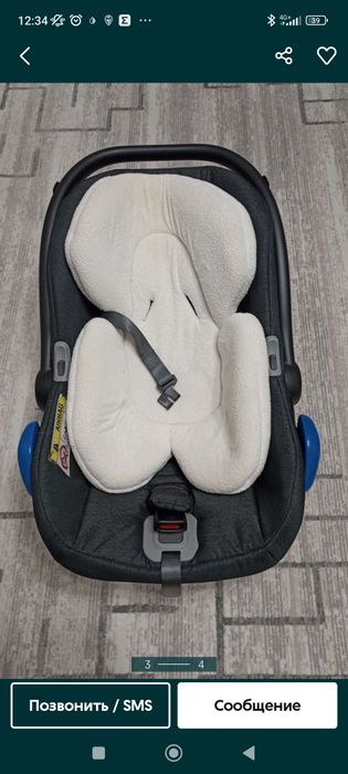 Коляска Adamex Monte Carbon  3в1