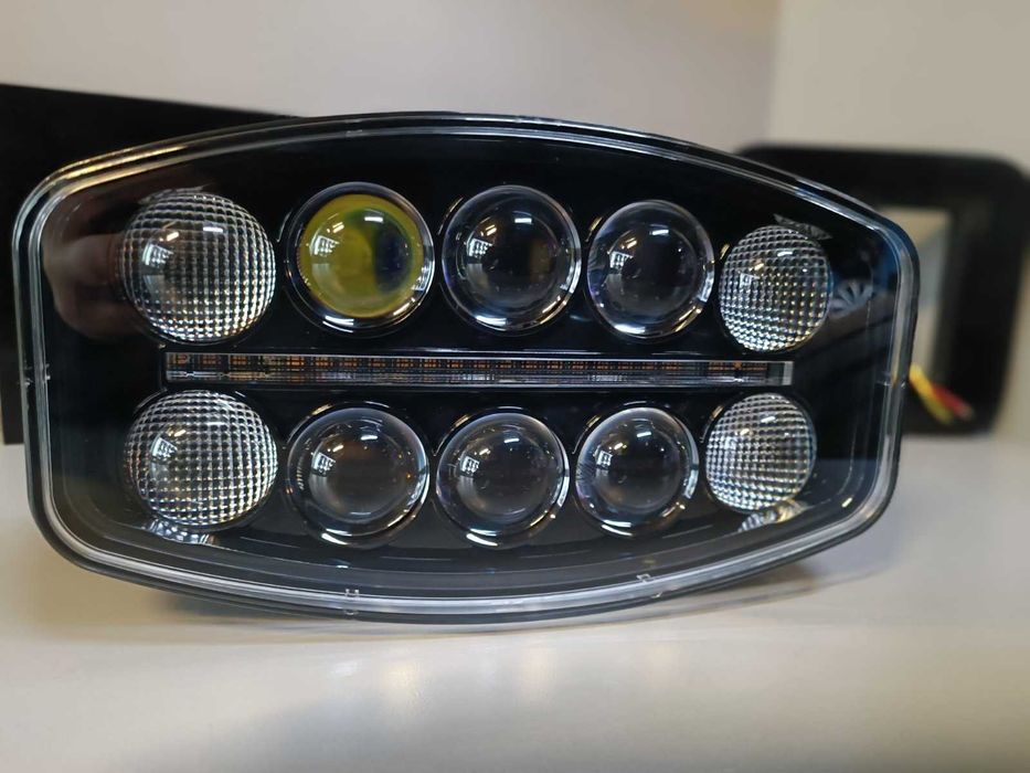 LED мощен диоден фар 12-24V за камиони трактор земеделски машини 10C01
