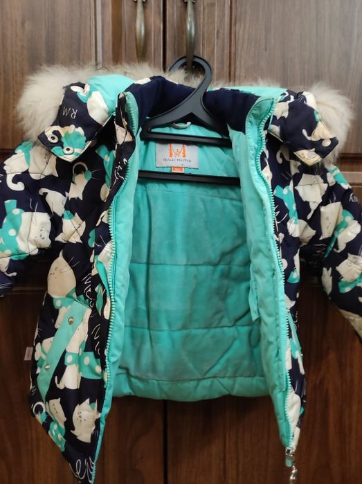 Зимний комбинезон для девочки