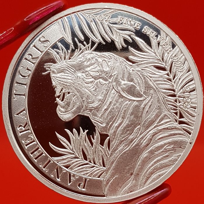 Laos Croatia Cambogia monede lingou argint 999