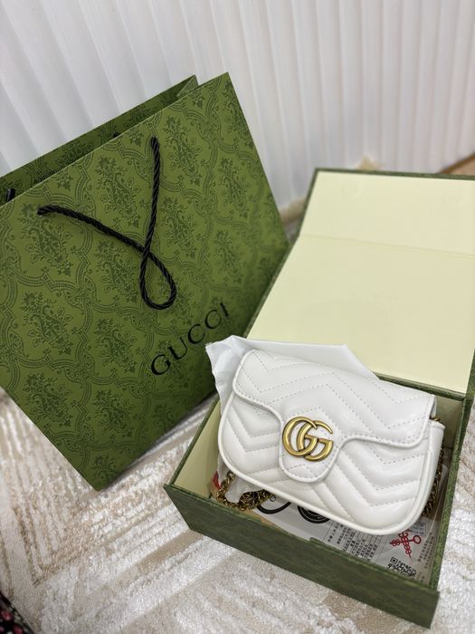 Сумка Гуччи коробка и пакет