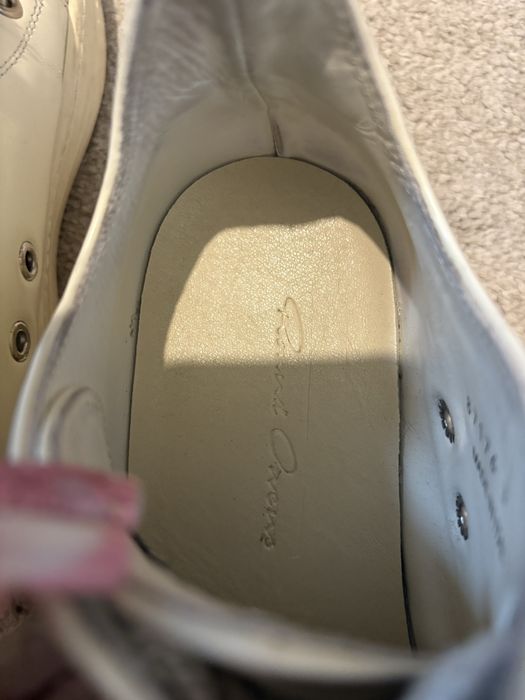 rick owens low jumbo laces