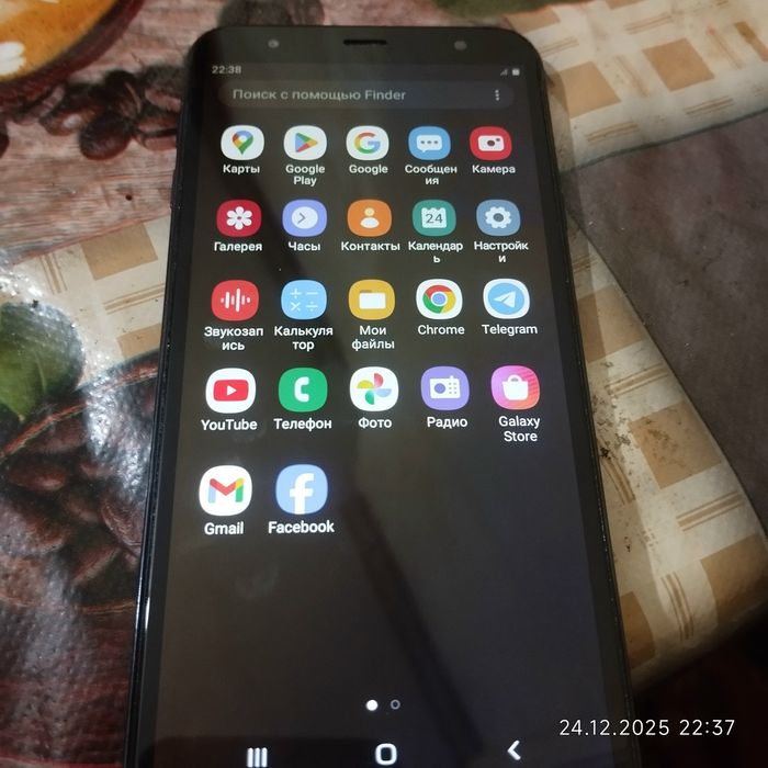 продам телефон Galaxy J 4+ в хорошем рабочем состоянии