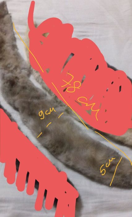 Норковый воротник