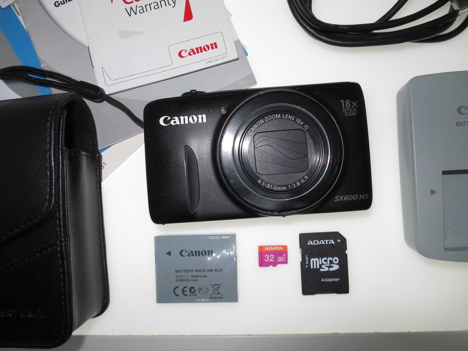 Canon PowerShot SX600 компактен дигитален фотоапарат - цифрова камера