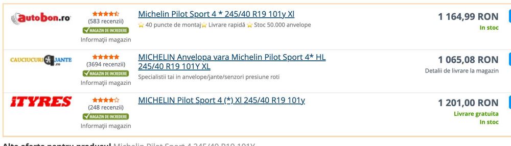 Anvelope Michelin HL 245/ 40 R 19 101Y