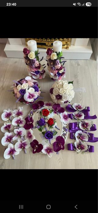 Lumanari nunta/Buchete