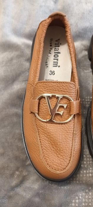 Pantofi de piele Vitaform