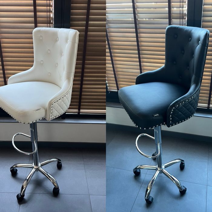 Бар стол на колелца Lyon с 24м гаранция и безплатна доставка до офис