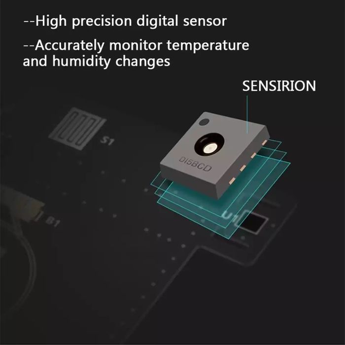 Цифровой термометр-гигрометр Xiaomi  ЖК-дисплеем