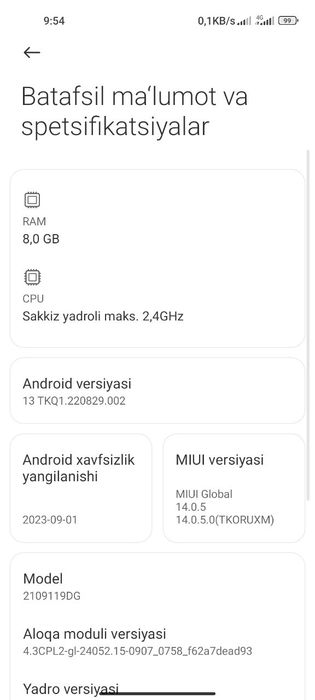 Xiaomi 11 lite hamma narsasini bor  obmen poco x3pro