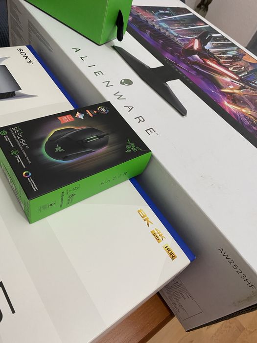 Monitor Alienware 360” | Mouse Tastatura Razer kit Gaming