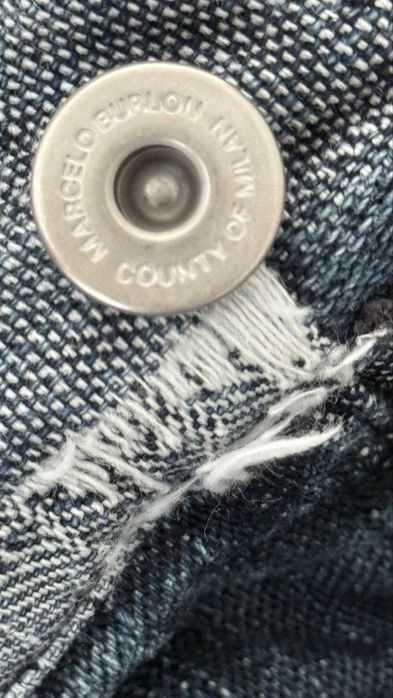 Marcelo Burlon Patchwork дънки ОРИГИНАЛНИ