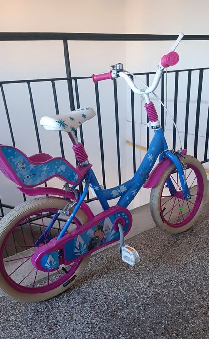 Bicicleta fete 6-9 Ani, 16 inch, model  Denver Disney Frozen