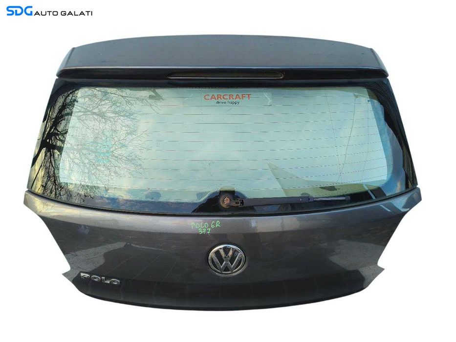 Haion Hayon Capota Portbagaj Dezechipat cu Luneta Geam Sticla Volkswagen Polo 6R 2010 - 2018 [LC2831]