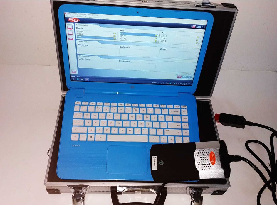 Tester Auto ITP clasa 2+3 Interfata noua 2025 + Laptop, Lb Romana Full