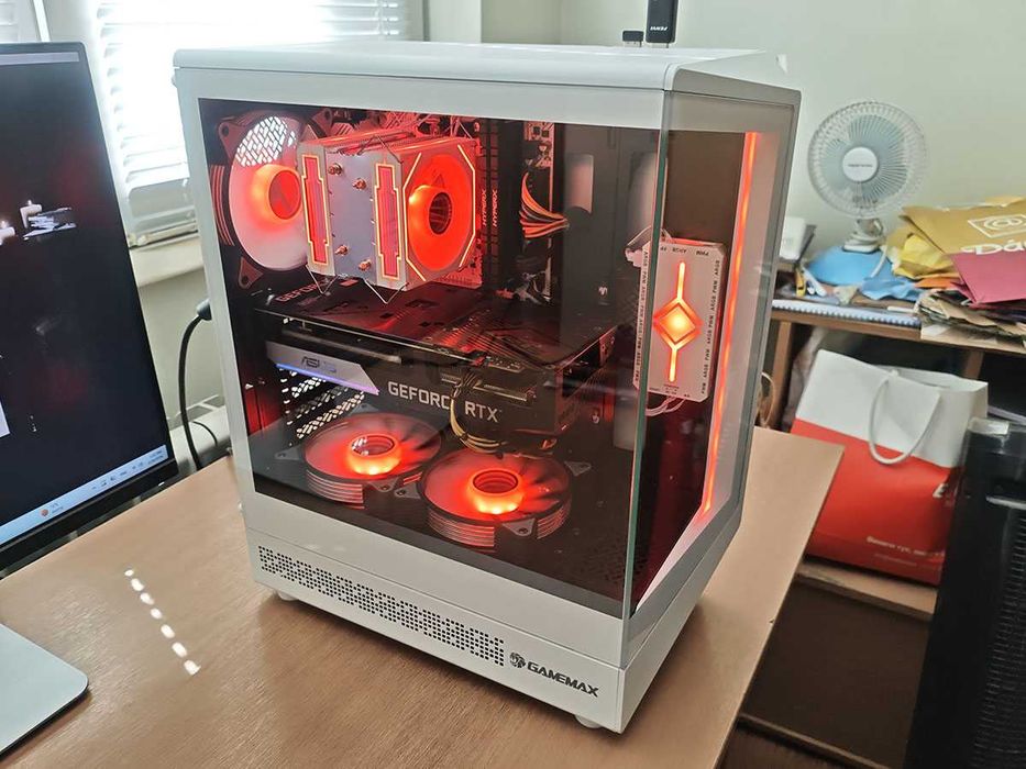 Геймърски компютър, Ryzen 5600, Rtx 3060Ti, 32gb Ram, 960Gb ssd, 700W