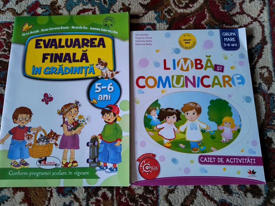 Cărți activități copii 5-6 ani