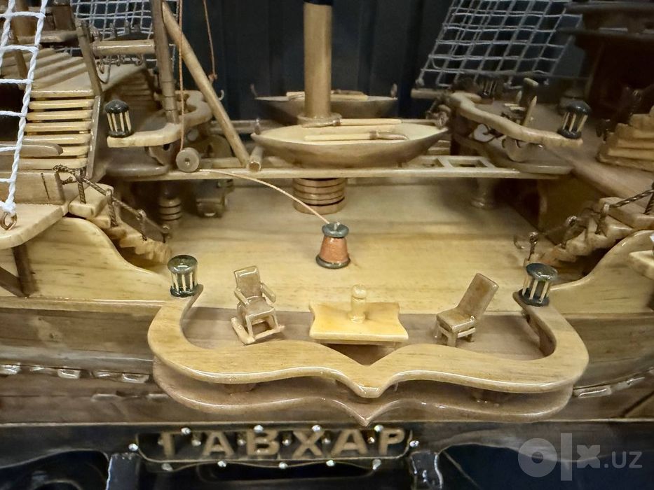 корабль ручной работы