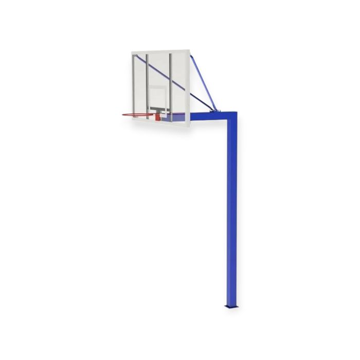 Стойка баскетбольная Г-образная щит из оргстекла
