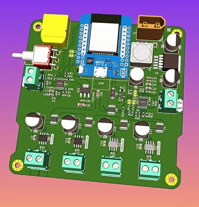 Изготовление печатных плат.