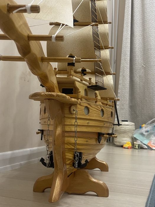 Корабль ручная работа