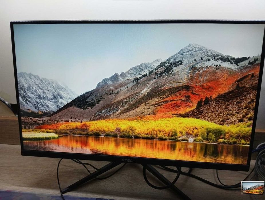 Монитор XTECH 24" 165Hz IPS Комплект - блок питания, коробка, Hdmi