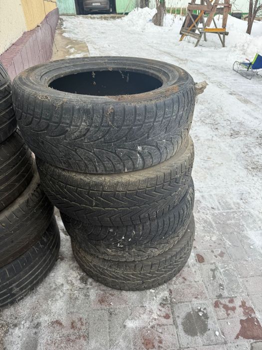 продам шины 255/55/18 зима лето