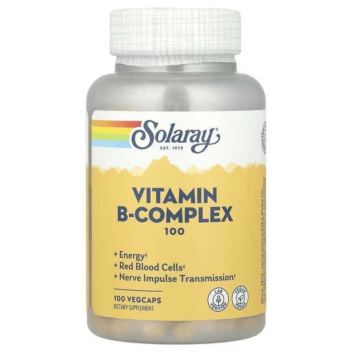 Solaray Vitamin B-Complex Комплекс витаминов группы B 100
