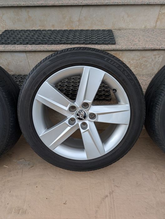 jante roti orig vara Skoda Fabia 3 NJ3 NJ5 Rapid Polo 5x100 215 45 R16