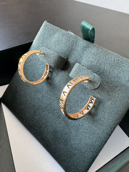 Серьги конго золото 585