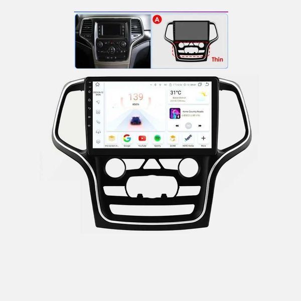 Jeep Grand Cherokee 2014-2022 Мултимедия Навигация Android