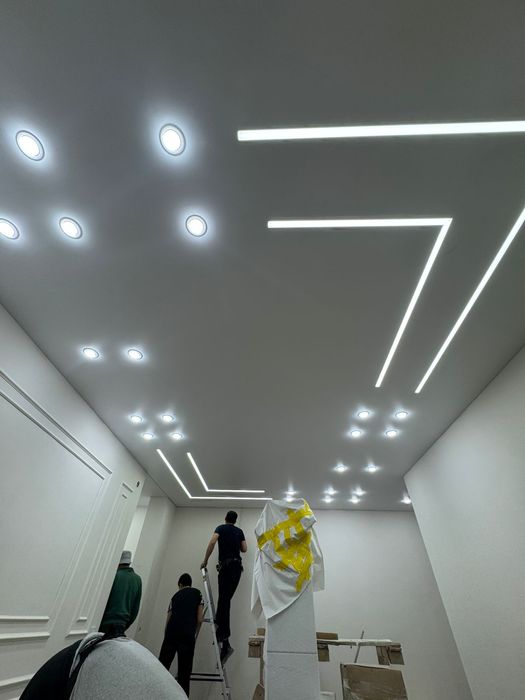 Натяжные потолки