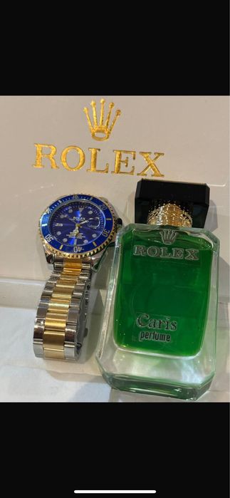 Луксозен комплект – часовник, очила и парфюм