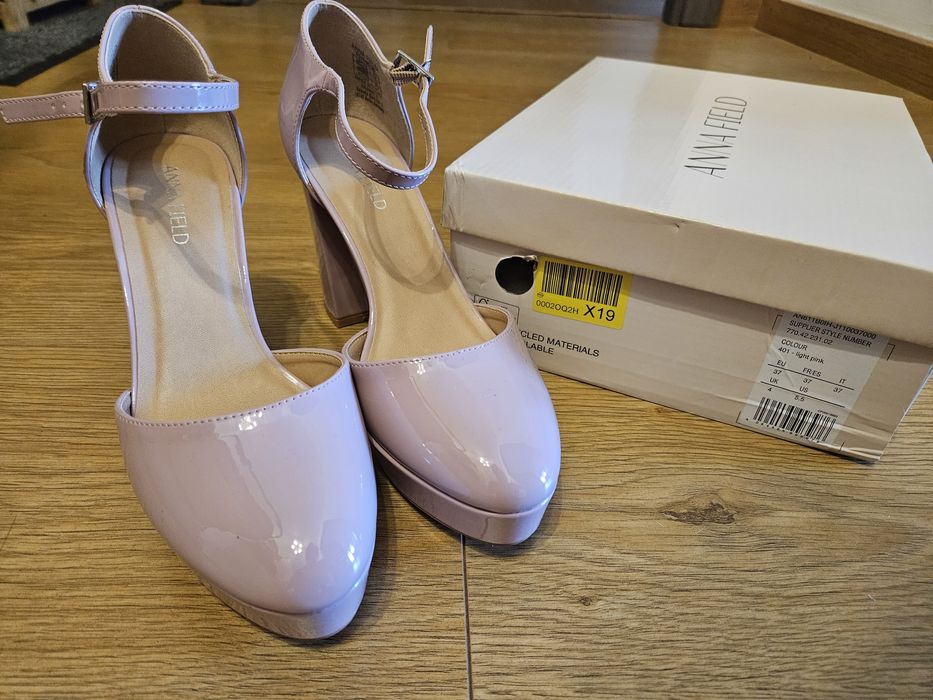 Pantofi roz damă Anna Field, 37