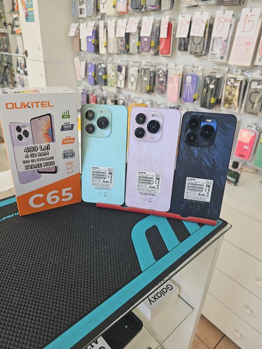 Oukitel C65, 4/128 GB, Nou, 2 ani garanție