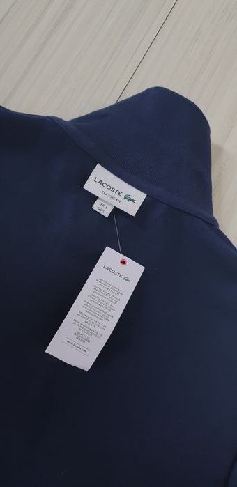 Lacoste Classic Fit  Pique Cotton  3 - S НОВО! ОРИГИНАЛ! Мъжка Тениска